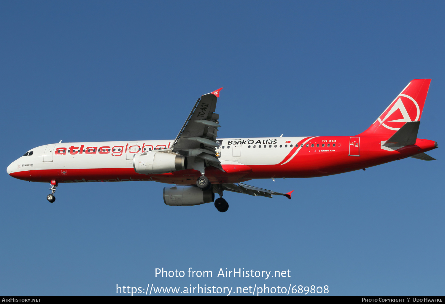 Aircraft Photo of TC-AGI | Airbus A321-231 | AtlasGlobal Airlines | AirHistory.net #689808