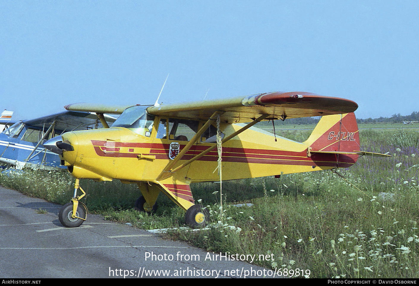 Aircraft Photo of C-FLVL | Piper PA-22-150 Tri-Pacer | AirHistory.net #689819