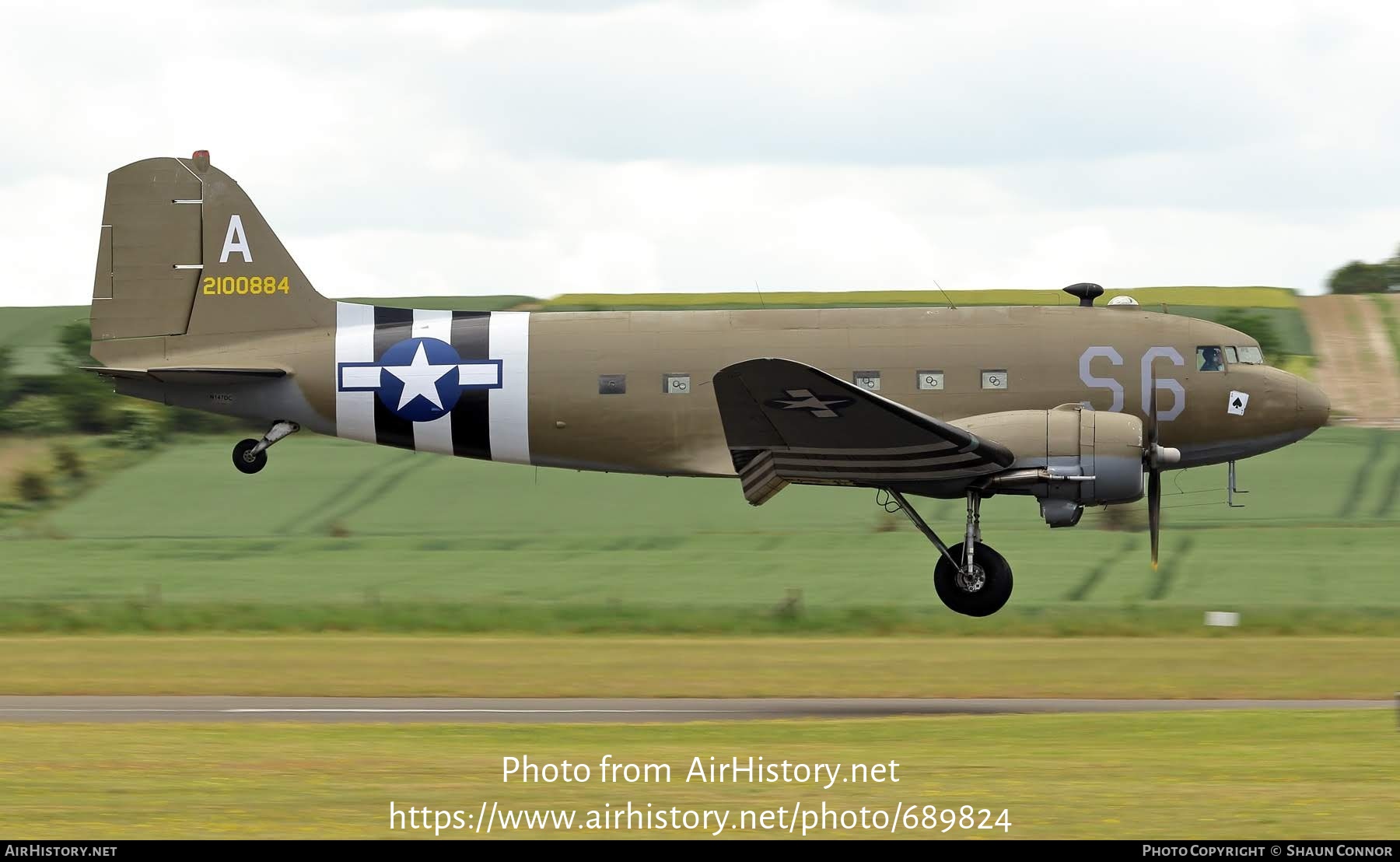Aircraft Photo of N147DC / 2100884 | Douglas C-47A Skytrain | USA - Air Force | AirHistory.net #689824