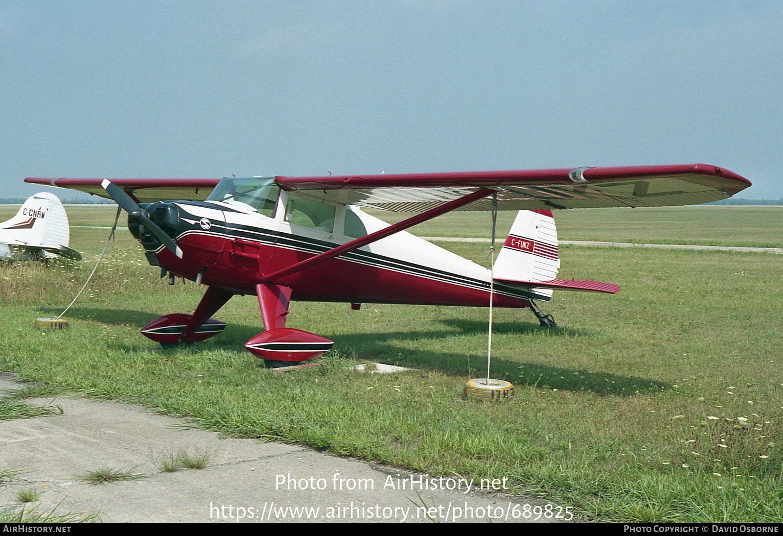 Aircraft Photo of C-FUKZ | Luscombe 8F Silvaire | AirHistory.net #689825