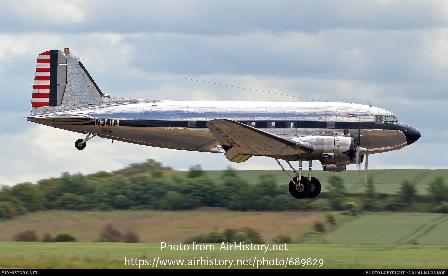Aircraft Photo of N341A | Douglas DC-3(A) | AirHistory.net #689829
