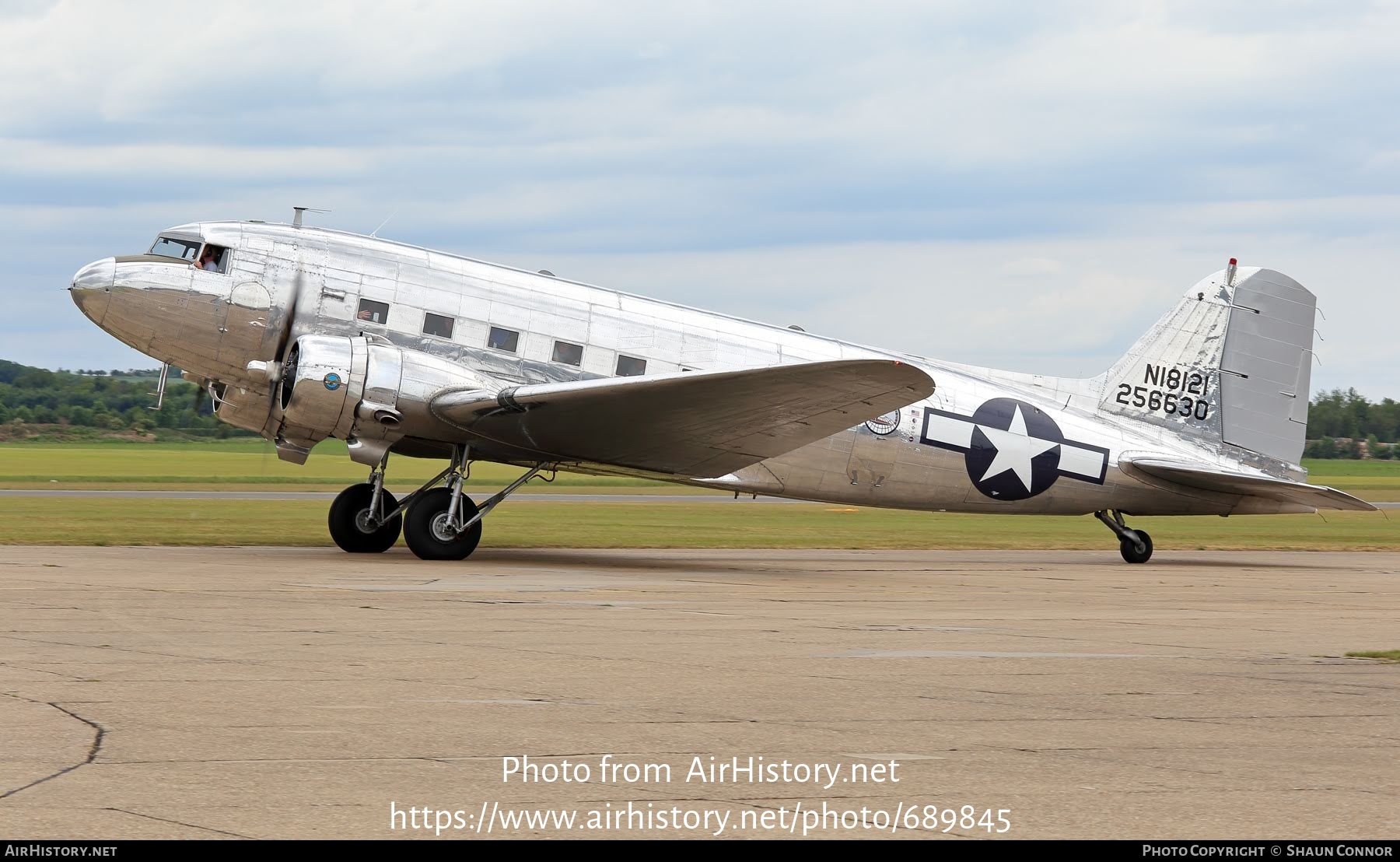 Aircraft Photo of N18121 / 256630 | Douglas DC-3A | USA - Air Force | AirHistory.net #689845