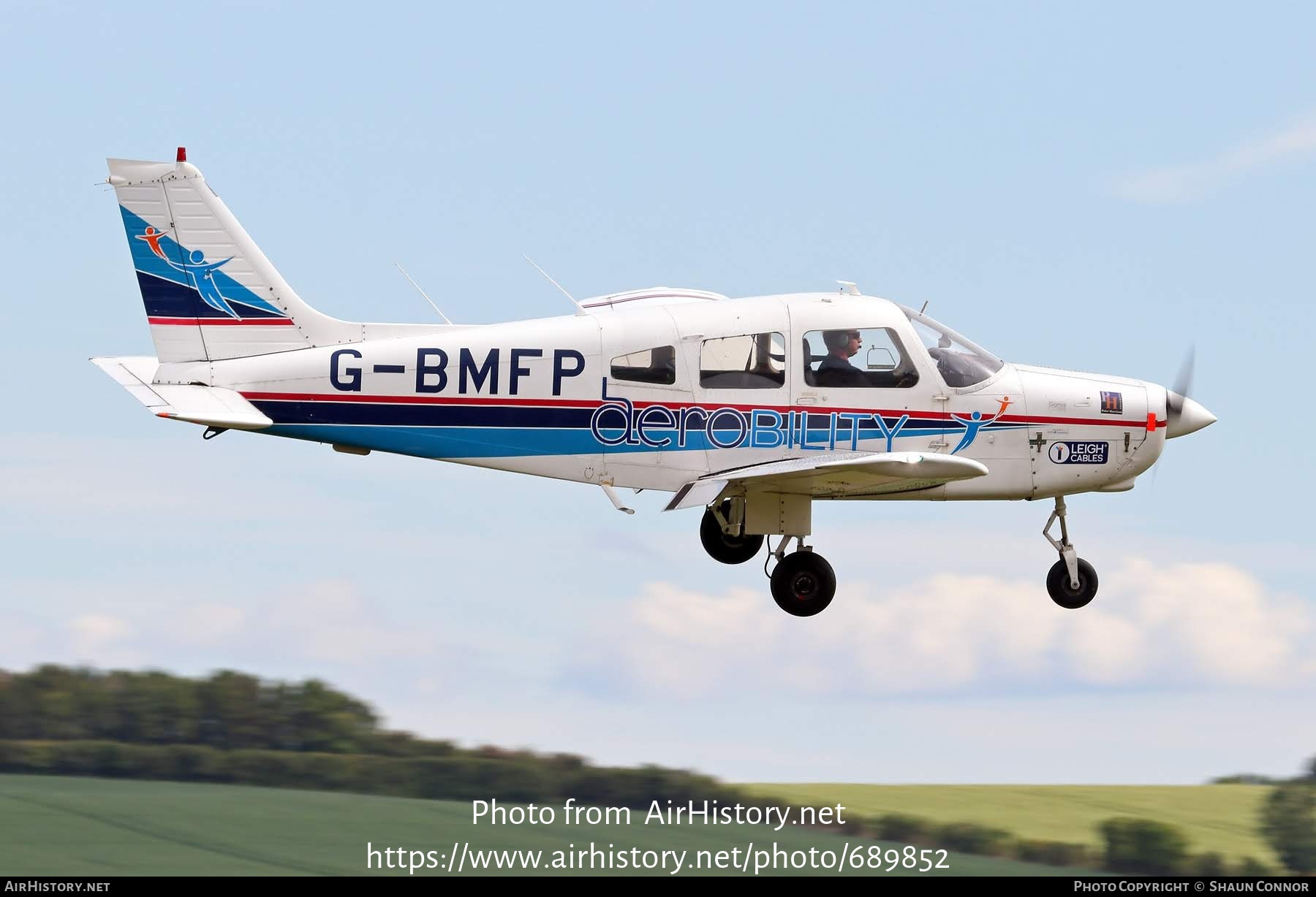 Aircraft Photo of G-BMFP | Piper PA-28-161 Warrior II | Aerobility | AirHistory.net #689852