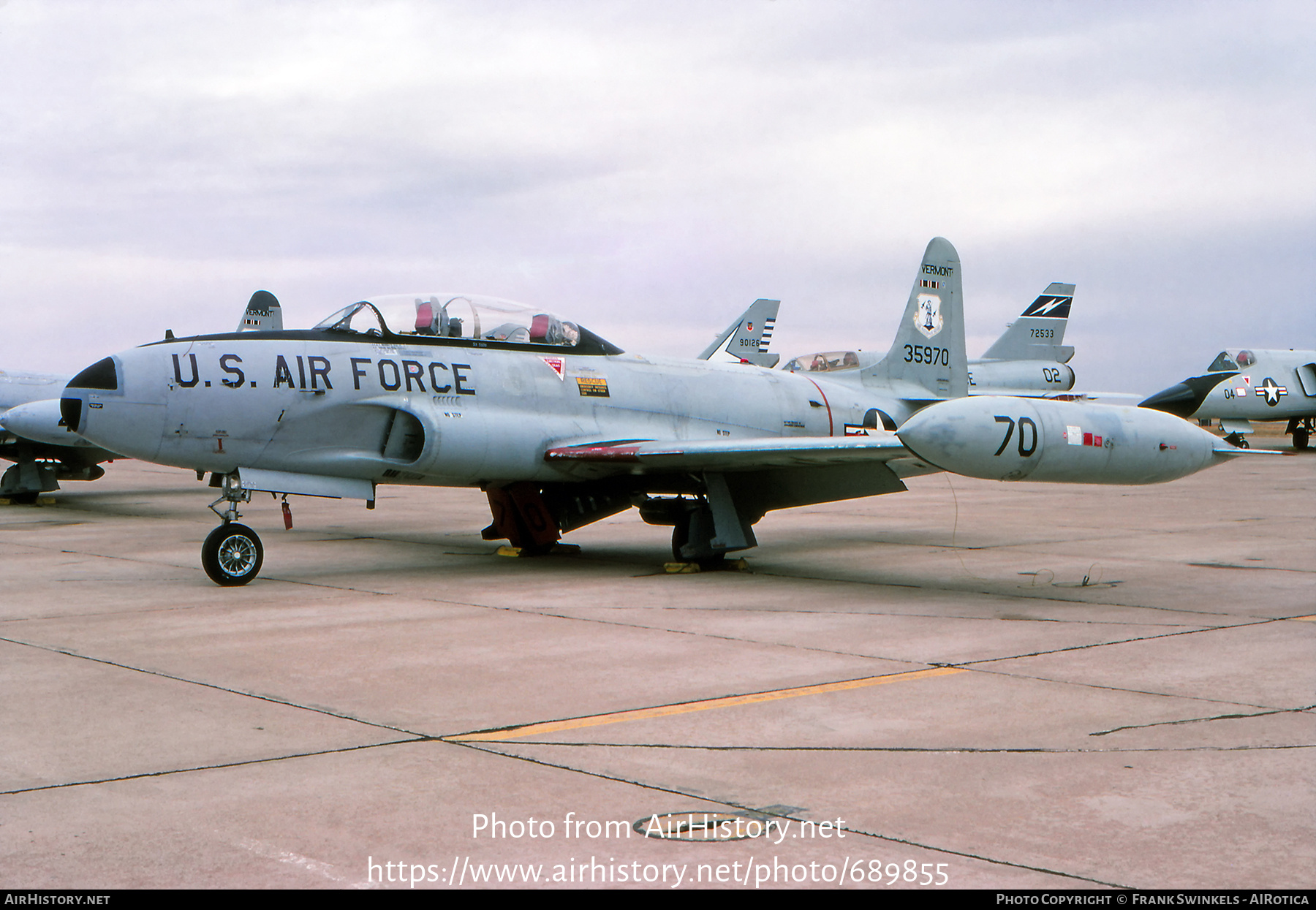 Aircraft Photo of 53-5970 / 35970 | Lockheed T-33A | USA - Air Force | AirHistory.net #689855