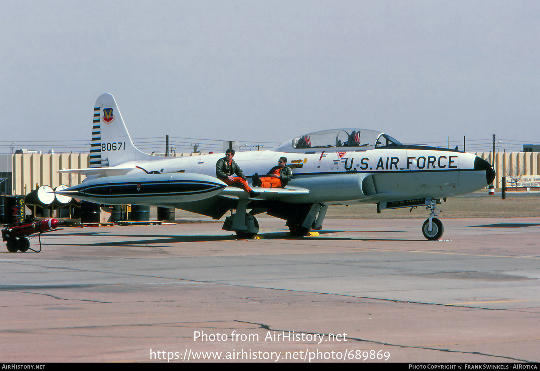 Aircraft Photo of 58-0671 / 80671 | Lockheed T-33A | USA - Air Force | AirHistory.net #689869