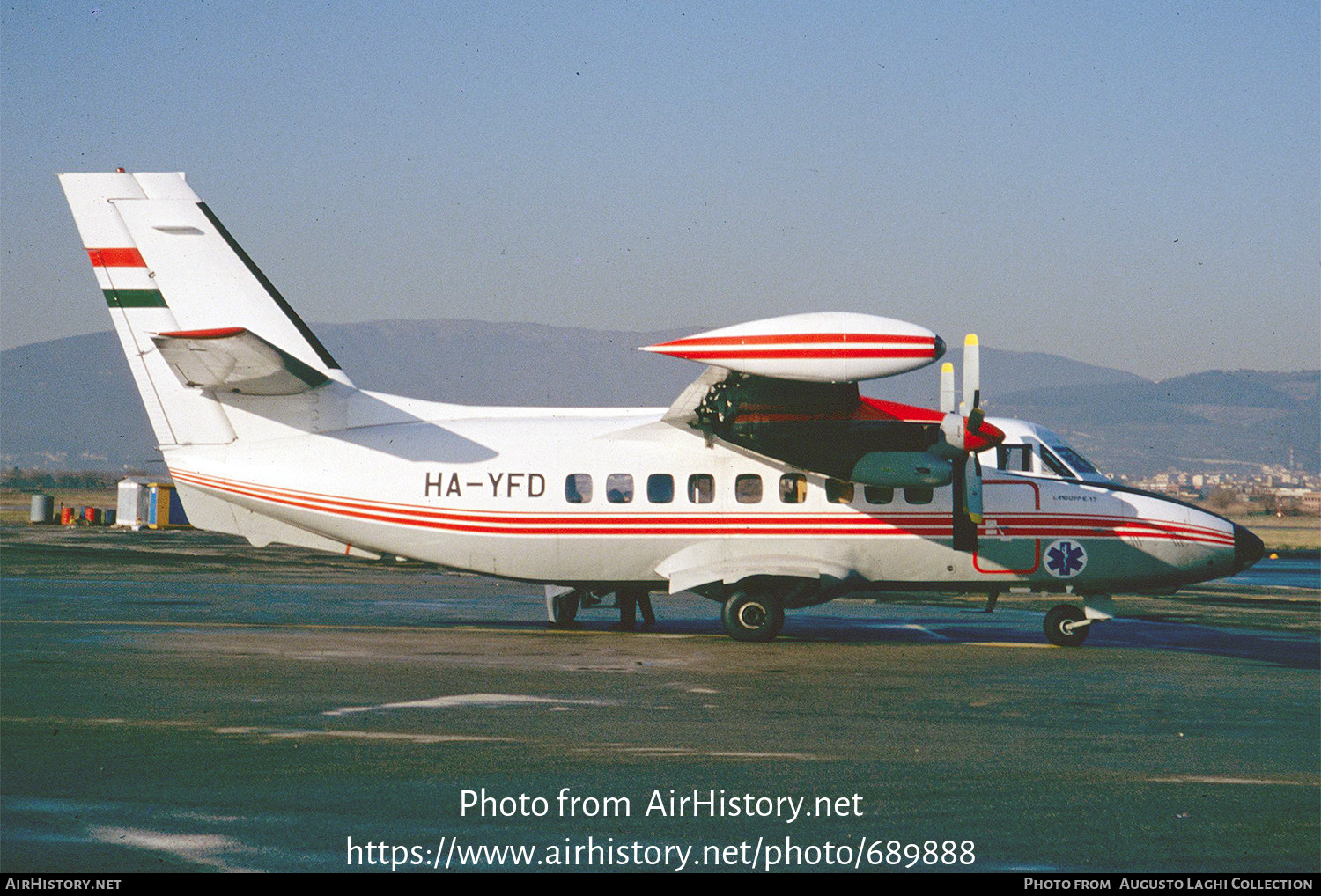 Aircraft Photo of HA-YFD | Let L-410UVP-E17 Turbolet | Budapest Aircraft Services | AirHistory.net #689888