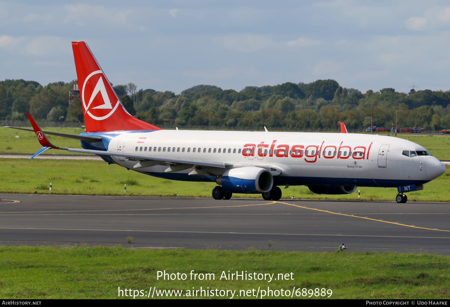 Aircraft Photo of TC-SNT | Boeing 737-8HC | AtlasGlobal Airlines | AirHistory.net #689889