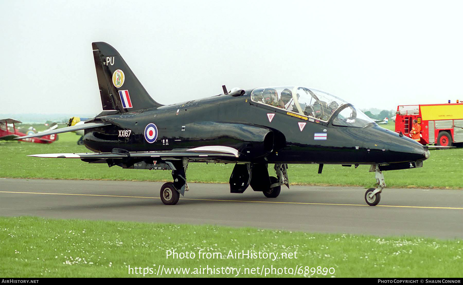 Aircraft Photo of XX167 | Hawker Siddeley Hawk T1 | UK - Air Force | AirHistory.net #689890