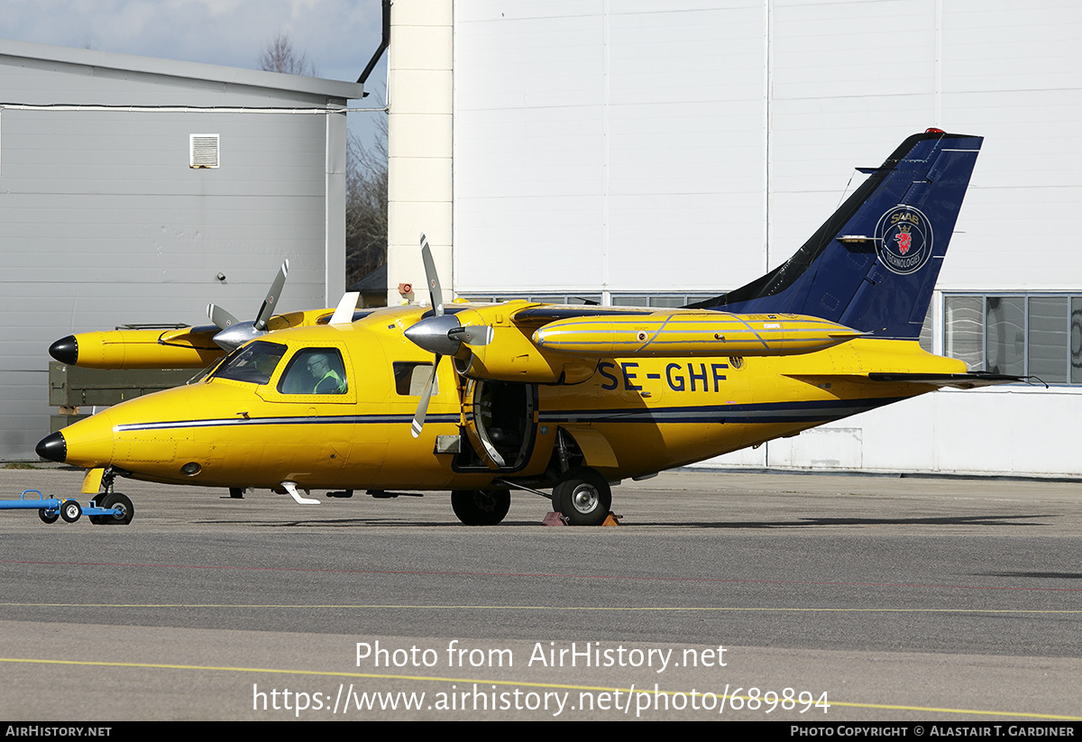 Aircraft Photo of SE-GHF | Mitsubishi MU-2K (MU-2B-25) | Saab Nyge Aero | AirHistory.net #689894