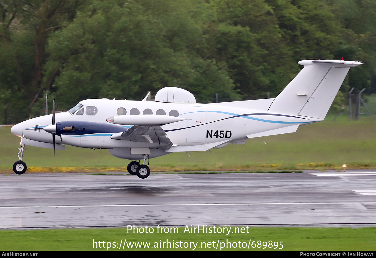 Aircraft Photo of N45D | Beech 200T Super King Air | AirHistory.net #689895