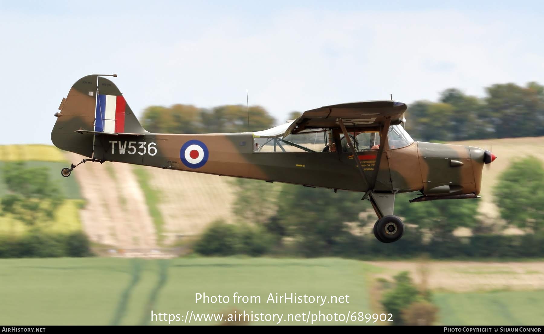 Aircraft Photo of G-BNGE / TW536 | Auster AOP6 | UK - Army | AirHistory.net #689902