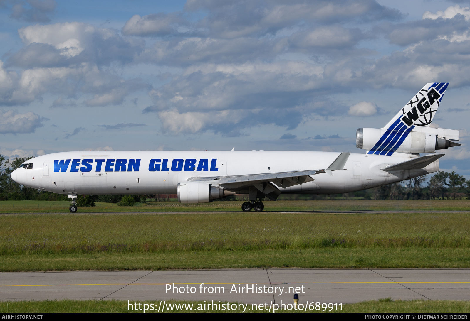 Aircraft Photo of N542KD | McDonnell Douglas MD-11F | Western Global Airlines - WGA | AirHistory.net #689911