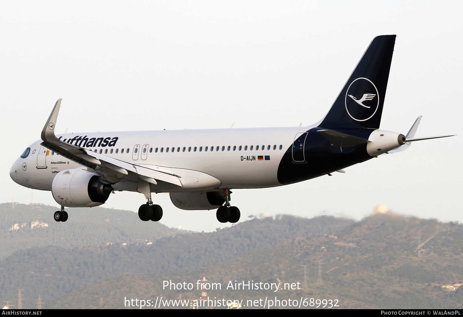 Aircraft Photo of D-AIJN | Airbus A320-271N | Lufthansa | AirHistory.net #689932