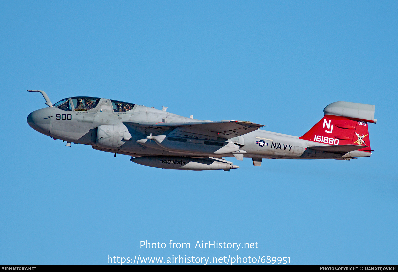 Aircraft Photo of 161880 | Grumman EA-6B Prowler (G-128) | USA - Navy | AirHistory.net #689951