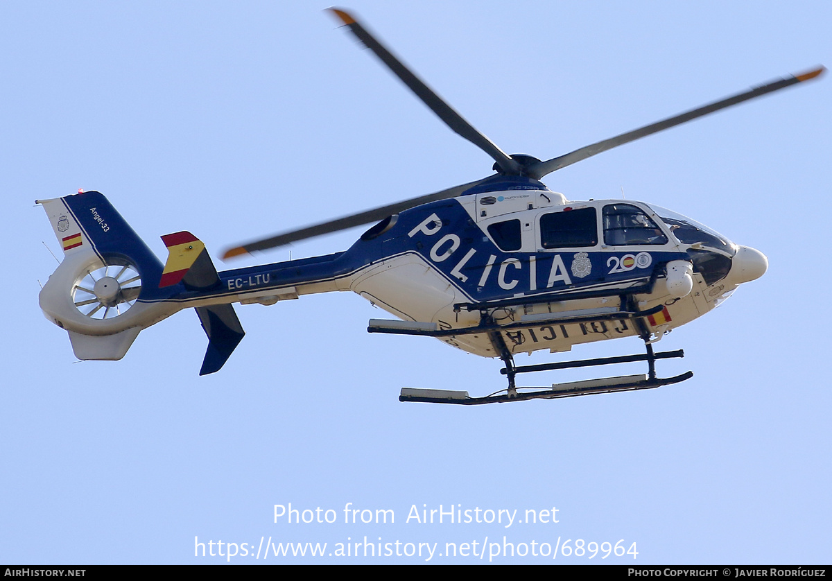 Aircraft Photo of EC-LTU | Eurocopter EC-135P-2+ | Policía | AirHistory.net #689964
