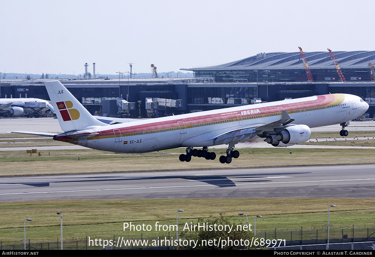 Aircraft Photo of EC-JLE | Airbus A340-642 | Iberia | AirHistory.net #689971
