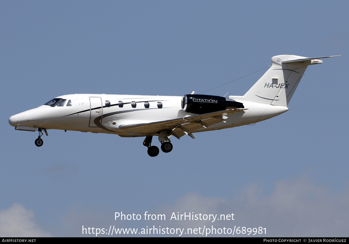 Aircraft Photo of HA-JEX | Cessna 650 Citation VI | AirHistory.net #689981
