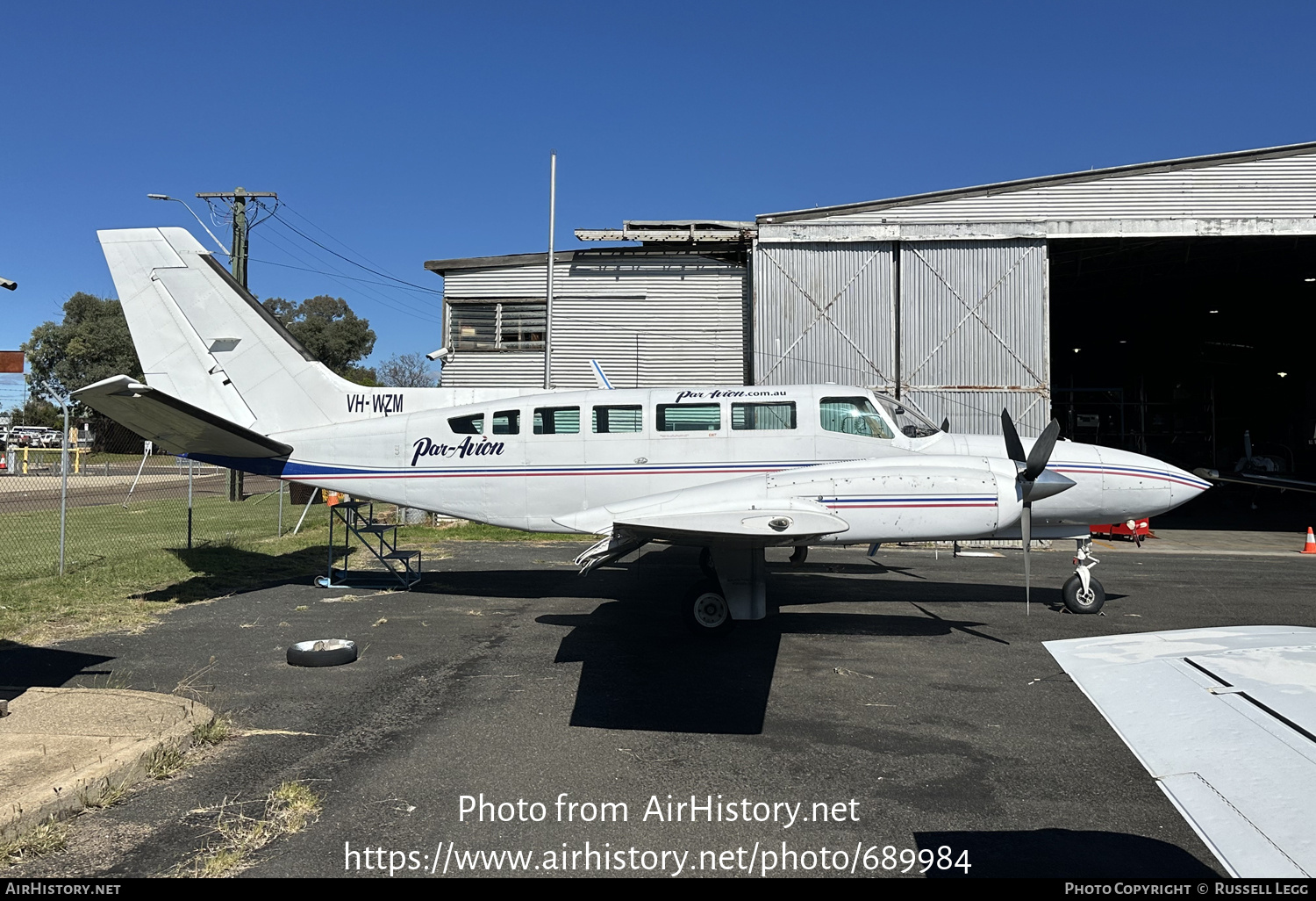 Aircraft Photo of VH-WZM | Cessna 404 Titan | Par-Avion | AirHistory.net #689984