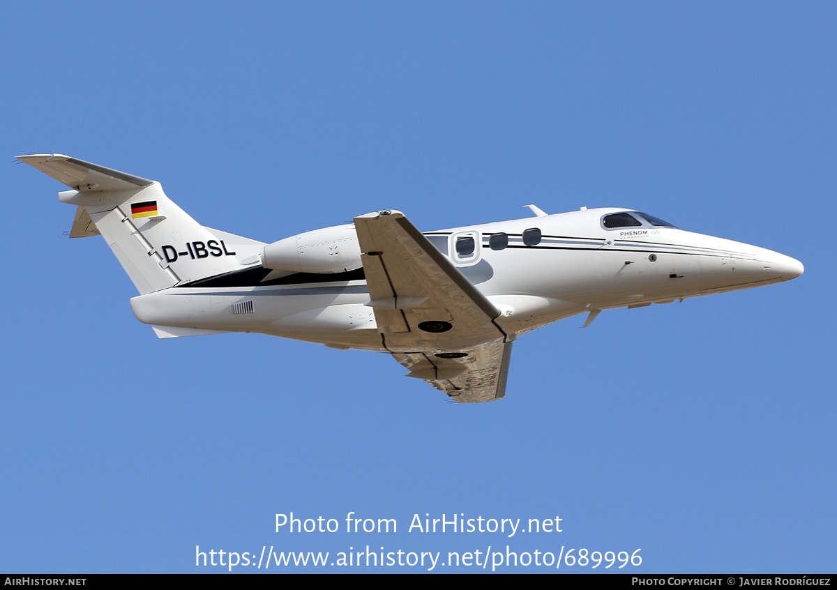 Aircraft Photo of D-IBSL | Embraer EMB-500 Phenom 100 | AirHistory.net #689996