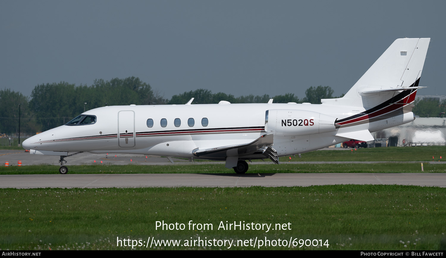 Aircraft Photo of N502QS | Cessna 680A Citation Latitude | AirHistory.net #690014