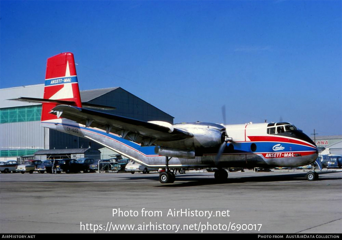 Aircraft Photo of CF-SOD | De Havilland Canada DHC-4A Caribou | Ansett - MAL | AirHistory.net #690017