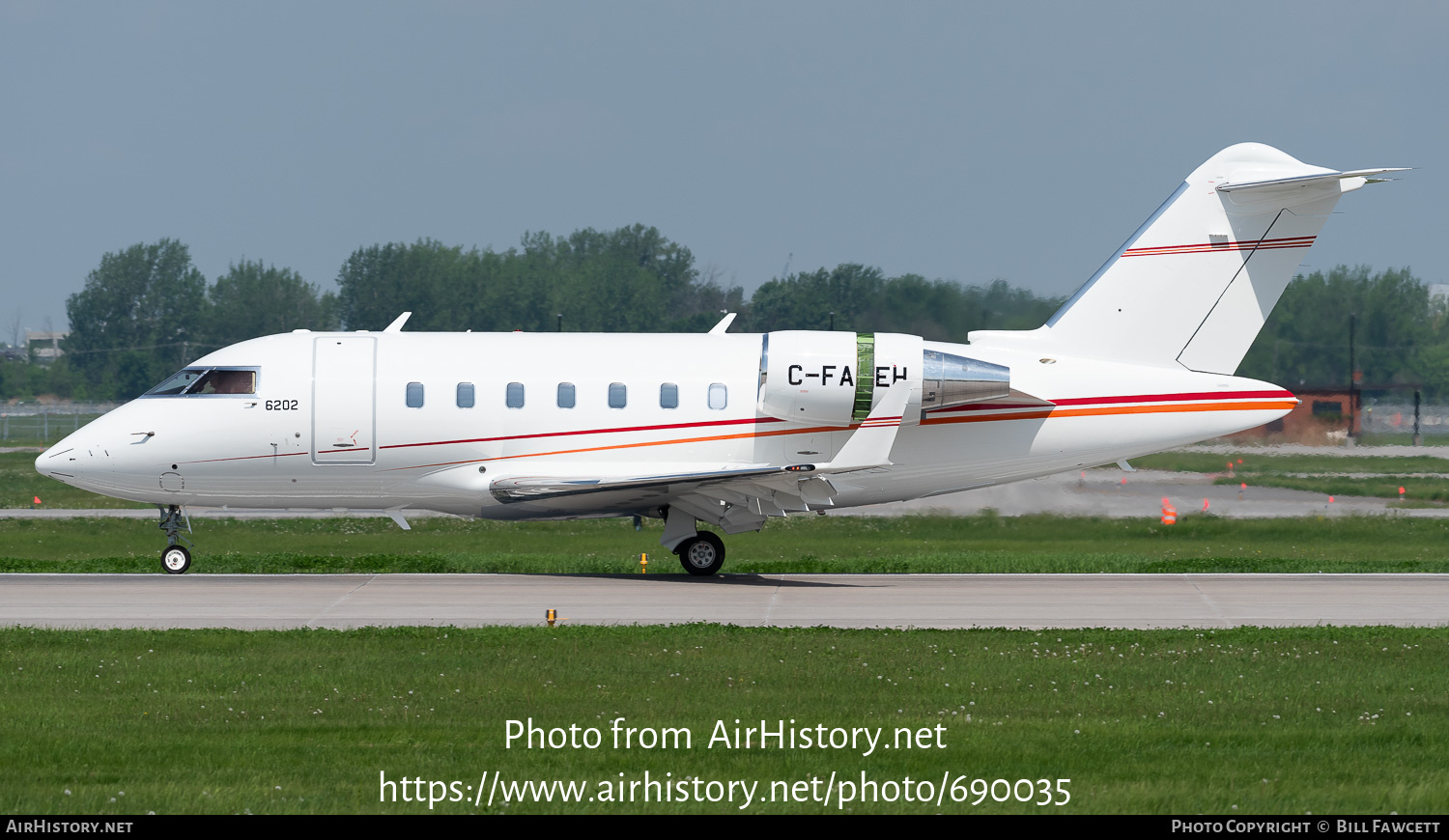Aircraft Photo of C-FAEH | Bombardier Challenger 650 (CL-600-2B16) | AirHistory.net #690035