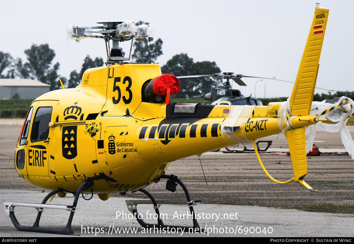 Aircraft Photo of EC-NZT | Airbus Helicopters H-125 | Gobierno de Canarias | AirHistory.net #690040