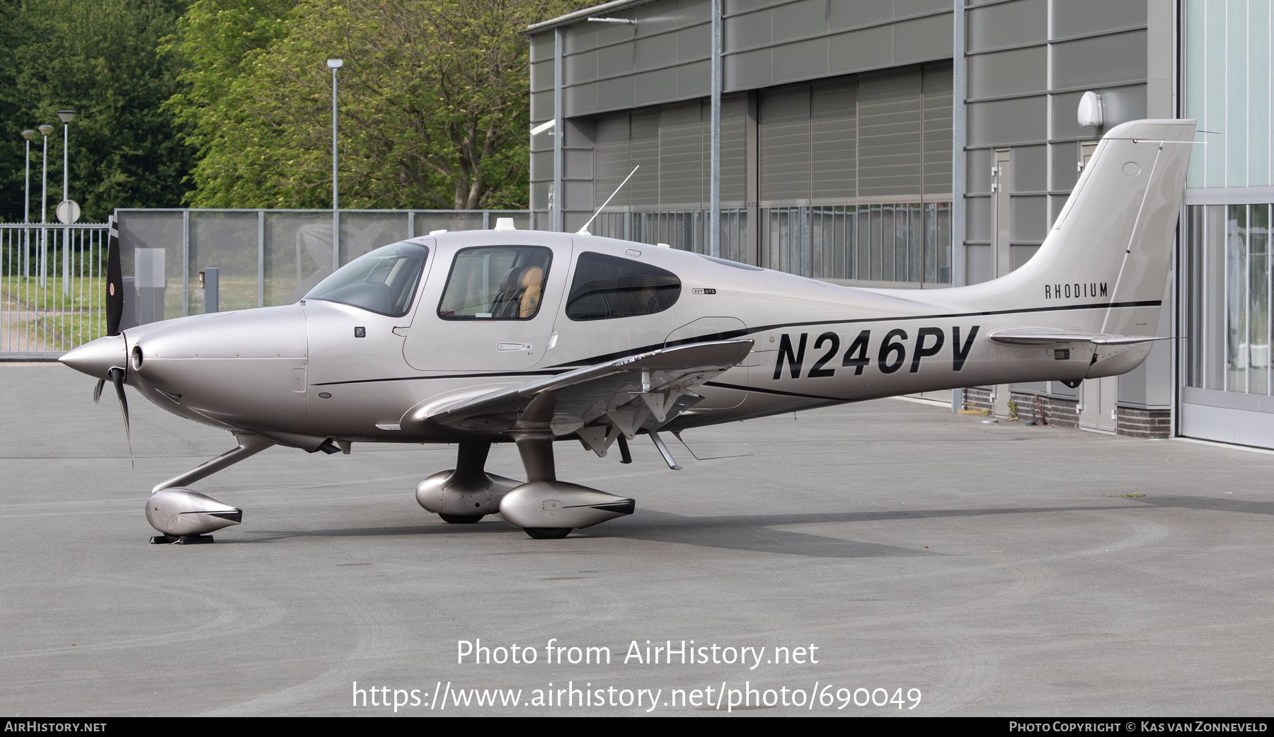 Aircraft Photo of N246PV | Cirrus SR-22T G6-GTS Rhodium | AirHistory.net #690049
