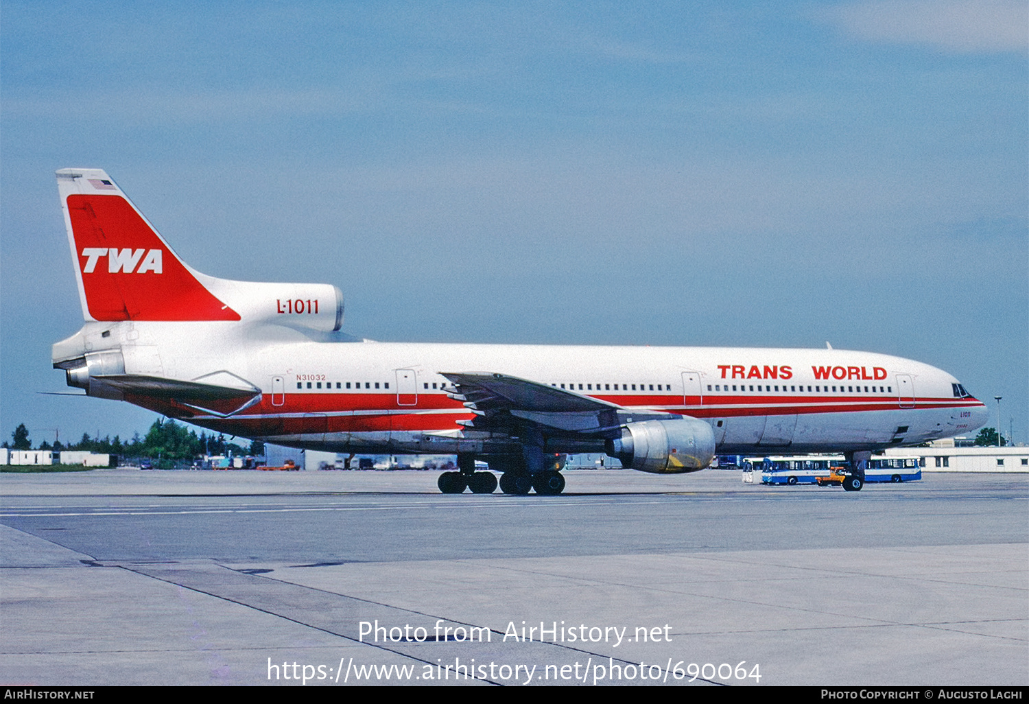 Aircraft Photo of N31032 | Lockheed L-1011-385-1-15 TriStar 100 | Trans World Airlines - TWA | AirHistory.net #690064