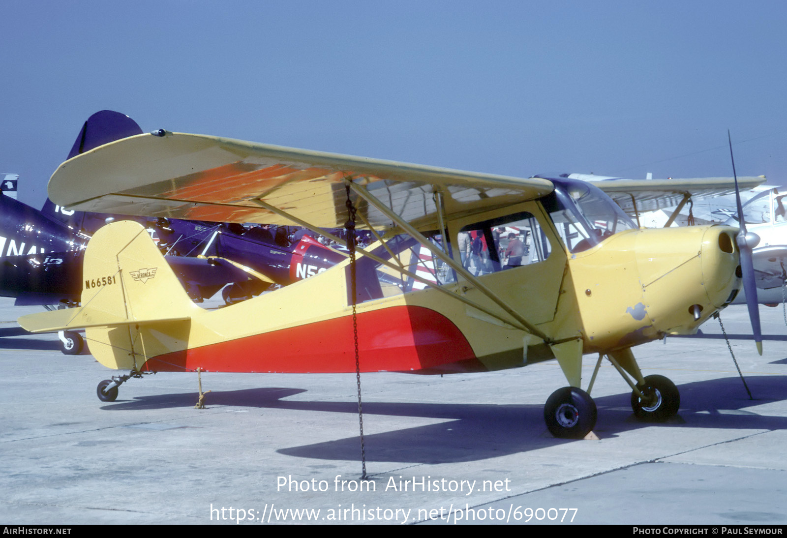 Aircraft Photo of N66581 | Aeronca 7BCM Champion | AirHistory.net #690077