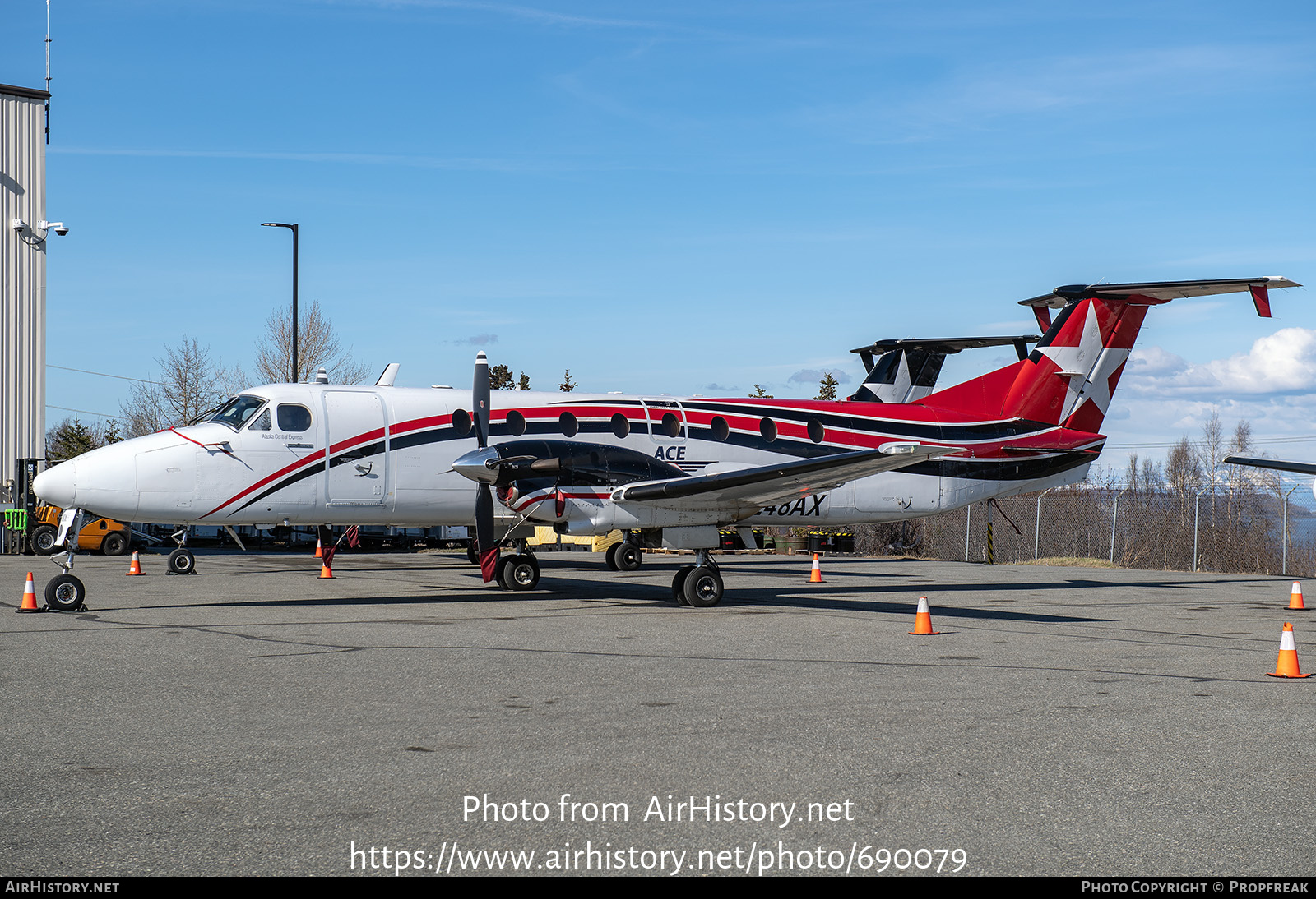 Aircraft Photo of N246AX | Beech 1900C-1 | Alaska Central Express - ACE | AirHistory.net #690079