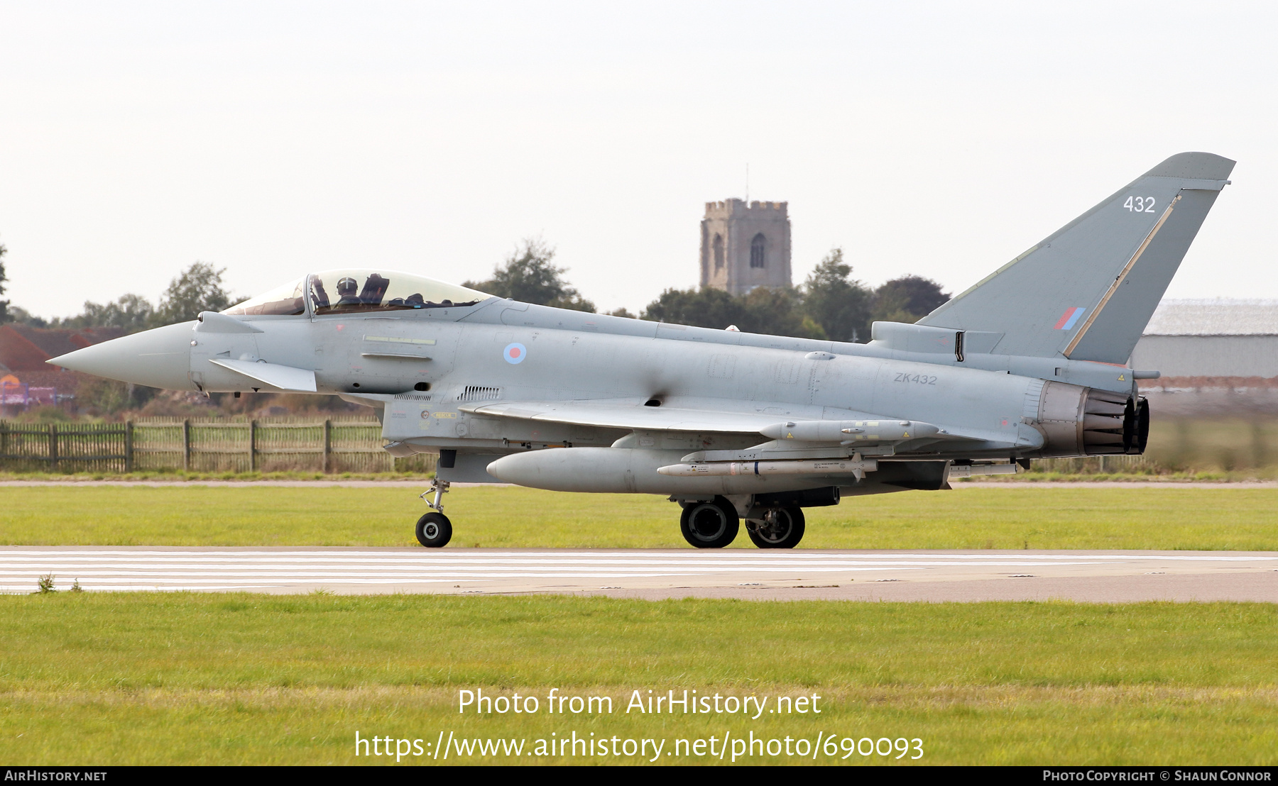 Aircraft Photo of ZK432 | Eurofighter EF-2000 Typhoon FGR4 | UK - Air Force | AirHistory.net #690093