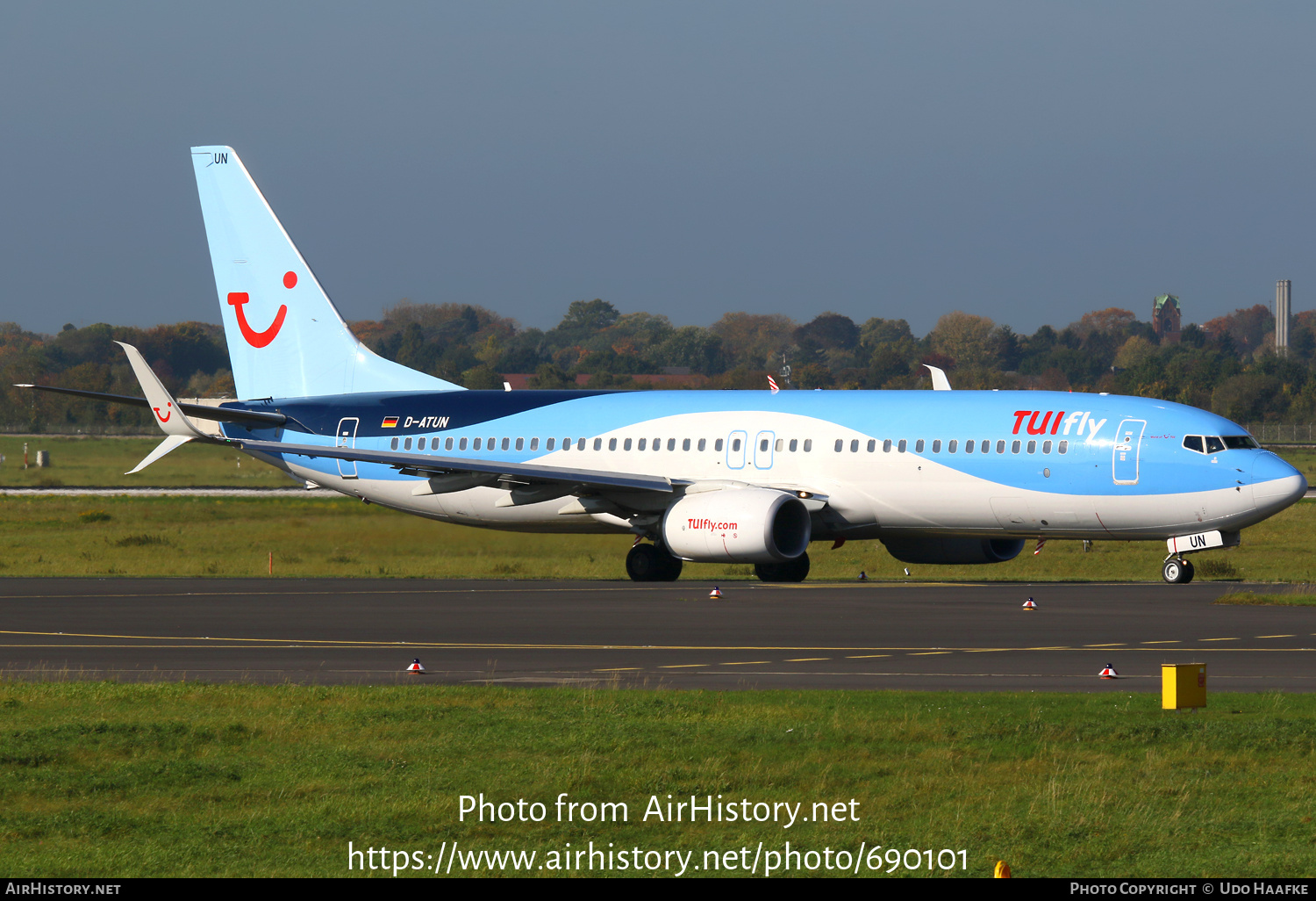 Aircraft Photo of D-ATUN | Boeing 737-8K5 | TUIfly | AirHistory.net #690101