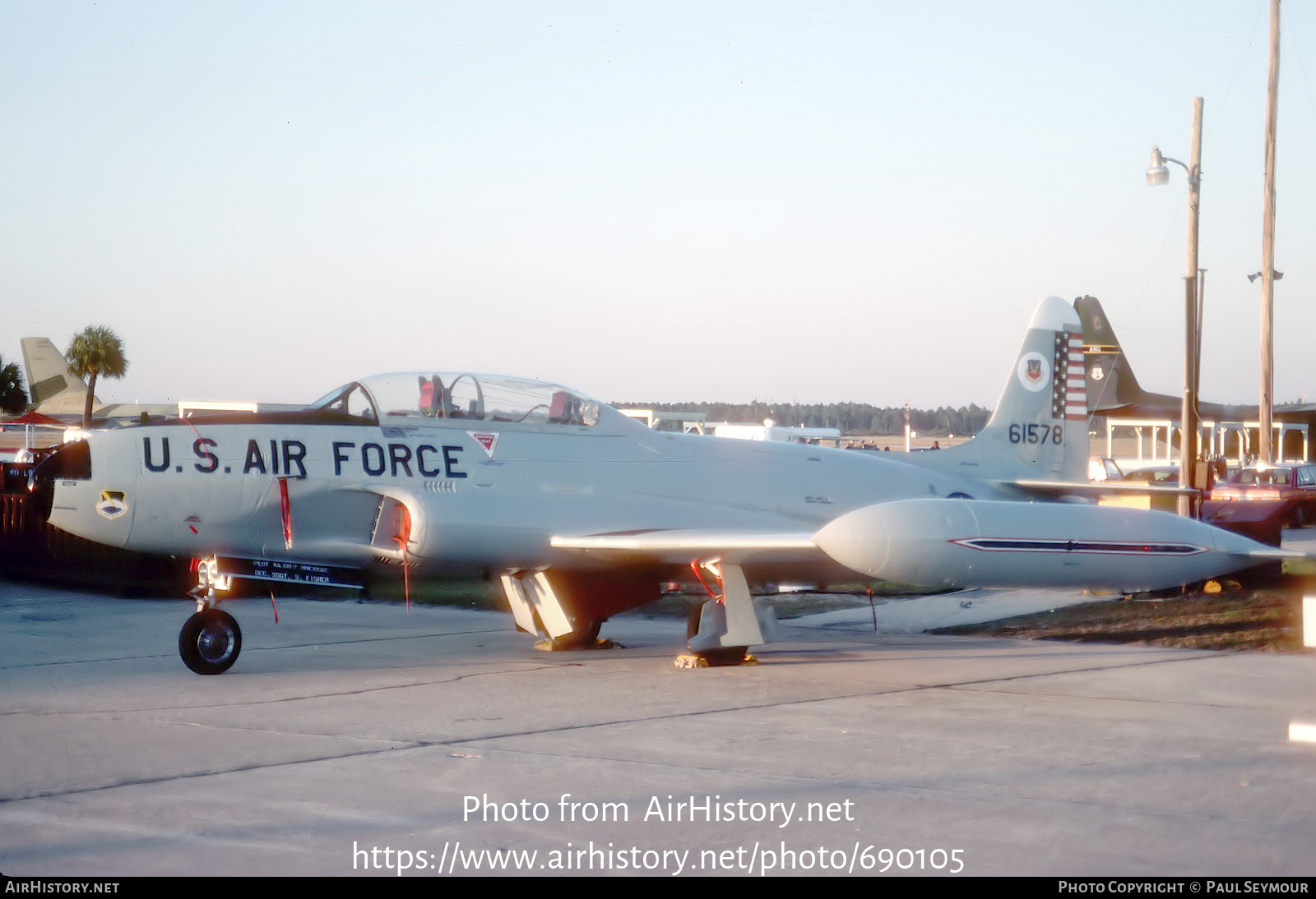 Aircraft Photo of 56-1578 / 61578 | Lockheed T-33A | USA - Air Force | AirHistory.net #690105