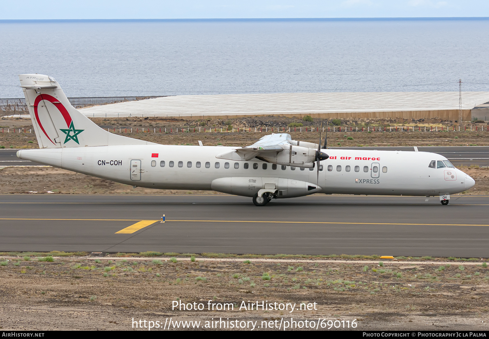 Aircraft Photo of CN-COH | ATR ATR-72-600 (ATR-72-212A) | Royal Air Maroc Express | AirHistory.net #690116