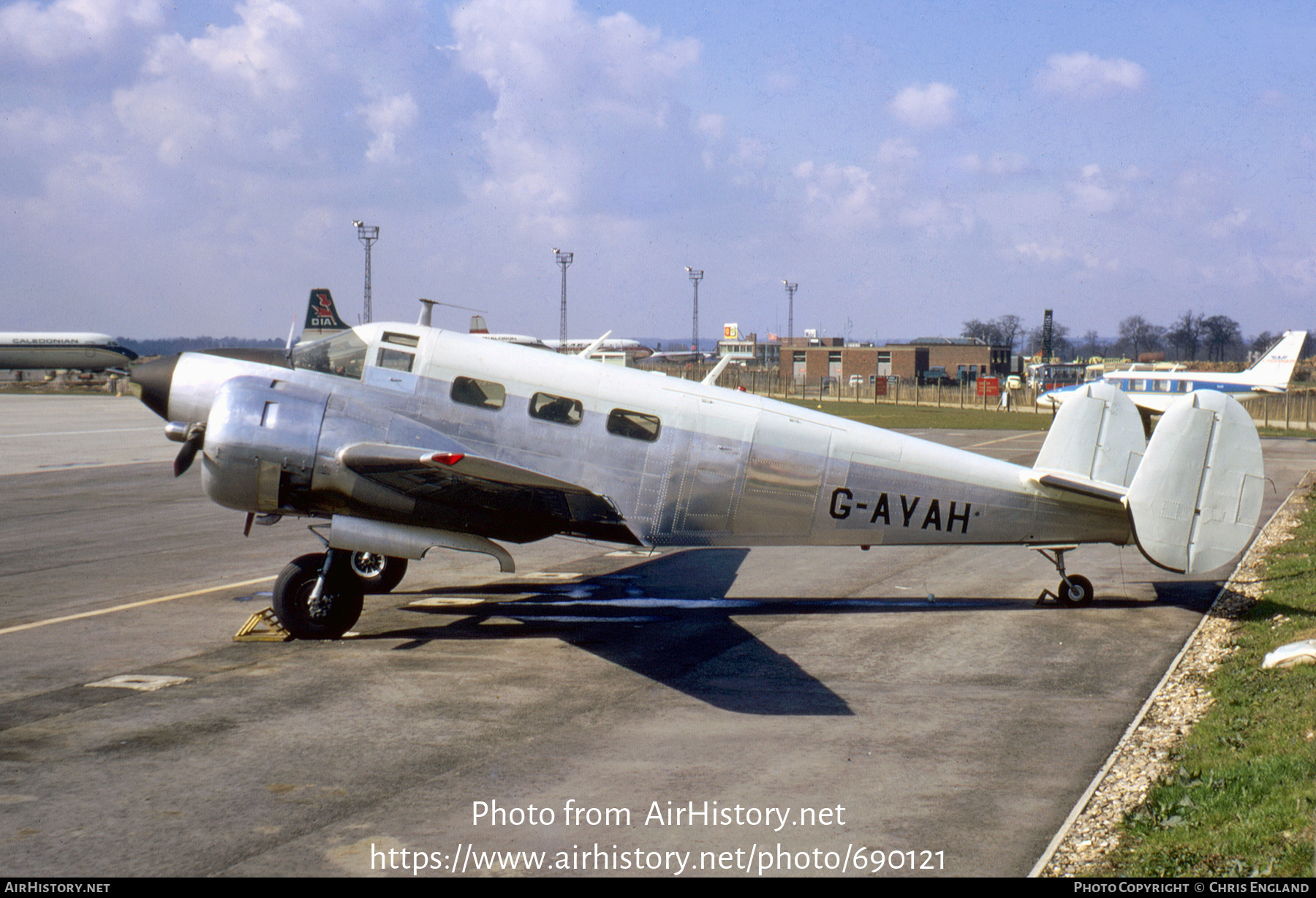 Aircraft Photo of G-AYAH | Beech D18S | AirHistory.net #690121