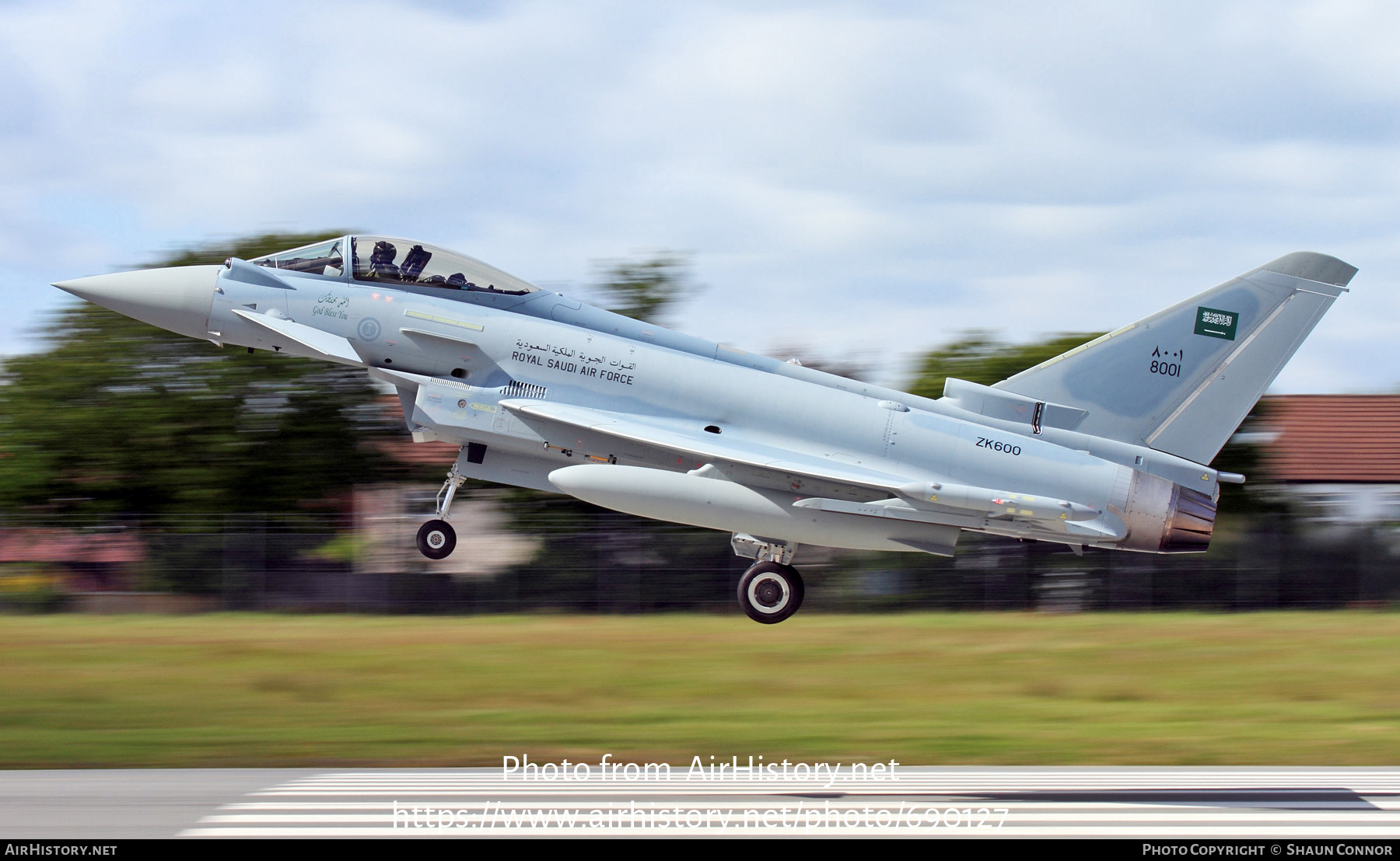 Aircraft Photo of ZK600 / 8001 | Eurofighter EF-2000 Typhoon | BAE Systems | AirHistory.net #690127