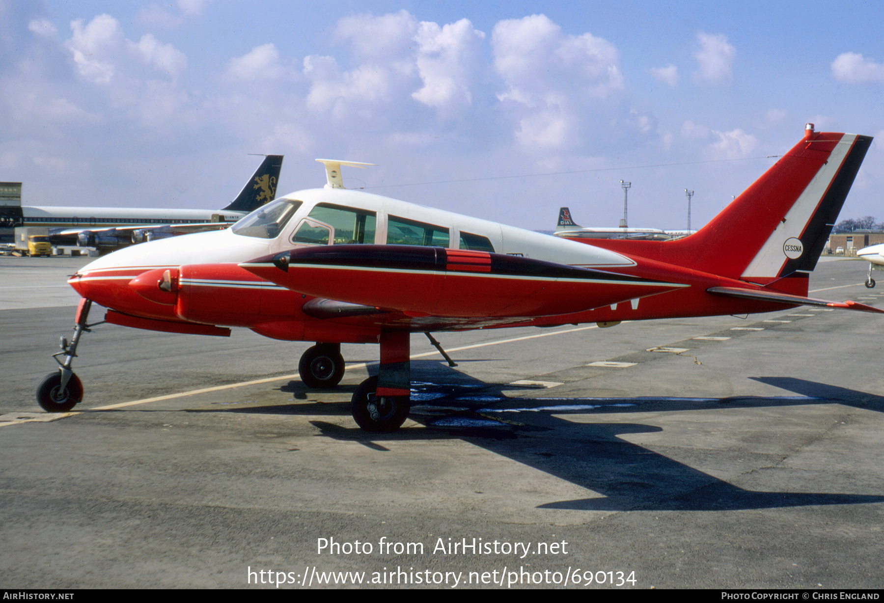 Aircraft Photo of G-ASVV | Cessna 310I | AirHistory.net #690134