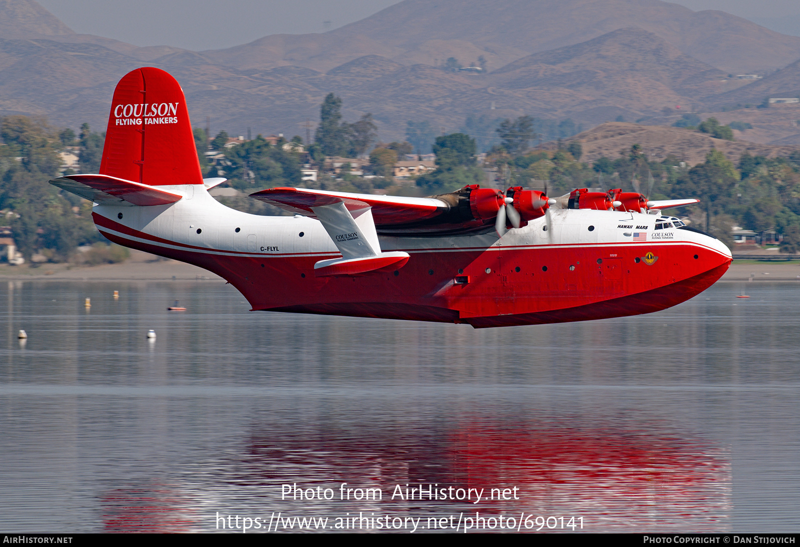 Aircraft Photo of C-FLYL | Martin JRM-3(AT) Mars | Coulson Flying Tankers | AirHistory.net #690141