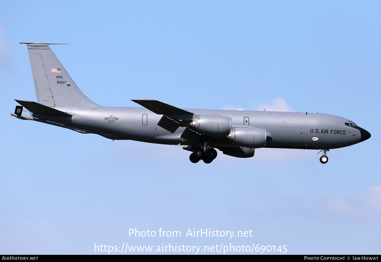 Aircraft Photo of 58-0107 / 80107 | Boeing KC-135R Stratotanker | USA - Air Force | AirHistory.net #690145