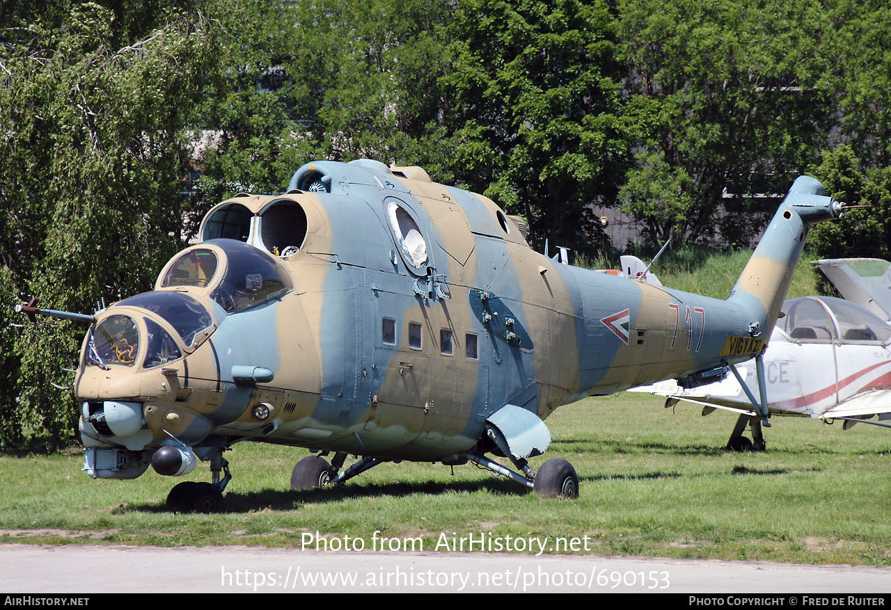 Aircraft Photo of 717 | Mil Mi-24V | Hungary - Air Force | AirHistory.net #690153