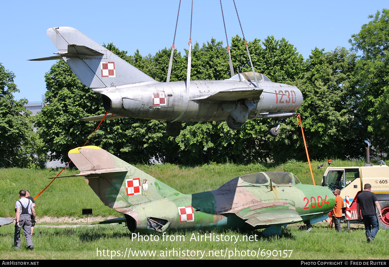 Aircraft Photo of 1230 | PZL-Mielec Lim-2 (MiG-15bis) | Poland - Air Force | AirHistory.net #690157