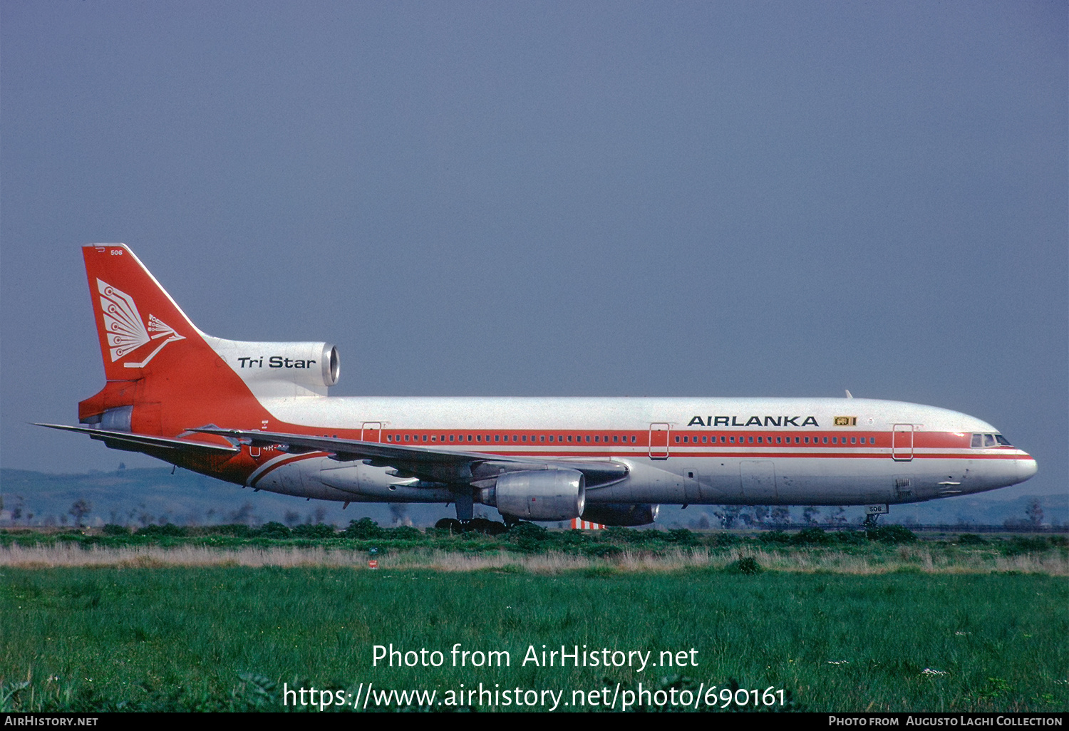Aircraft Photo of 4R-ALE | Lockheed L-1011-385-1 TriStar 1 | AirLanka | AirHistory.net #690161