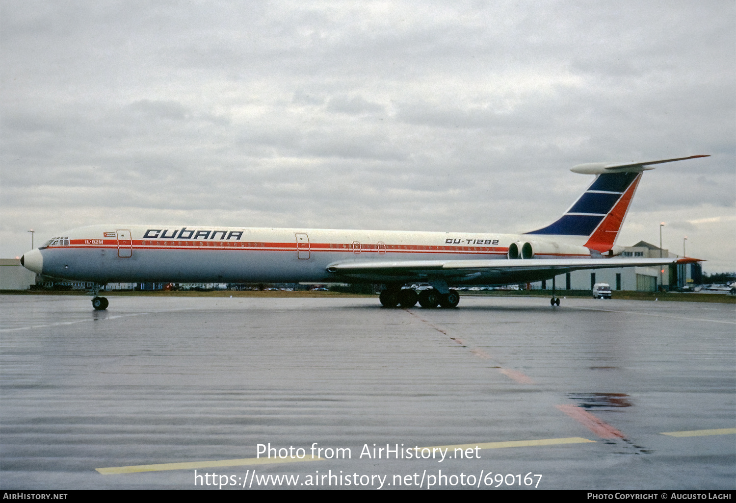 Aircraft Photo of CU-T1282 | Ilyushin Il-62M | Cubana | AirHistory.net #690167