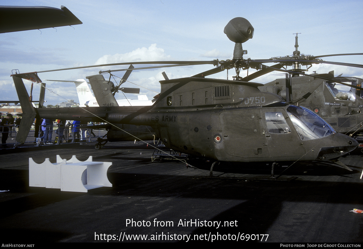 Aircraft Photo of 87-0750 / 70750 | Bell OH-58D Kiowa Warrior (406) | USA - Army | AirHistory.net #690177