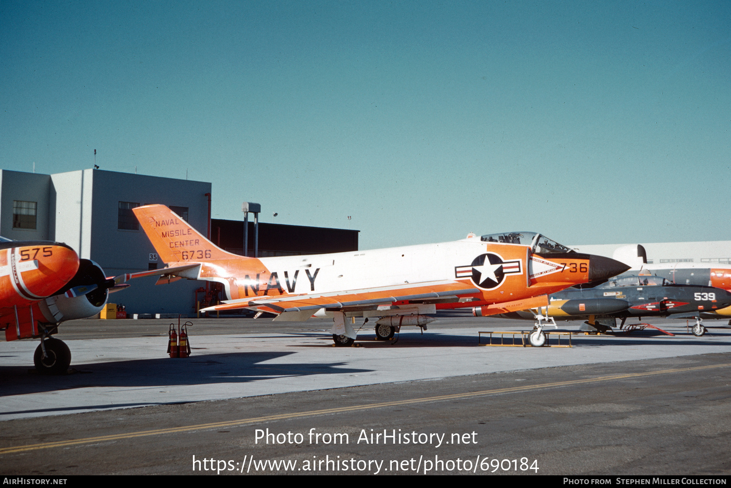 Aircraft Photo of 146736 / 6736 | McDonnell F3H-2 Demon | USA - Navy | AirHistory.net #690184