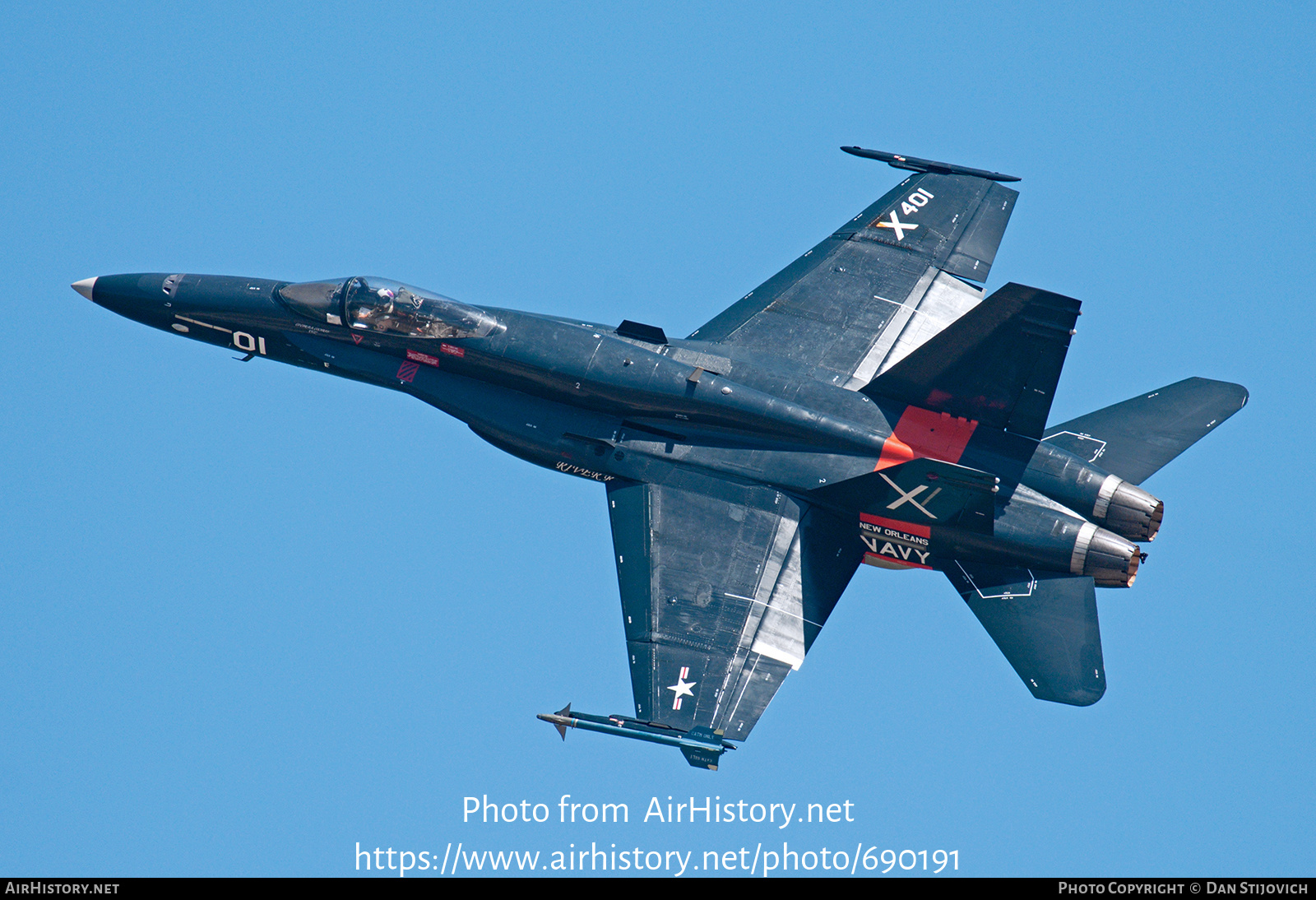 Aircraft Photo of 162866 | McDonnell Douglas F/A-18A Hornet | USA - Navy | AirHistory.net #690191