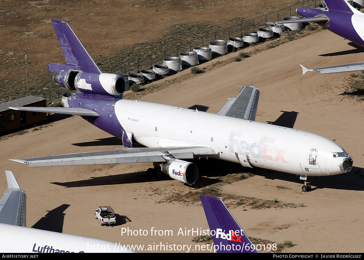 Aircraft Photo of N366FE | Boeing MD-10-10F | FedEx Express | AirHistory.net #690198