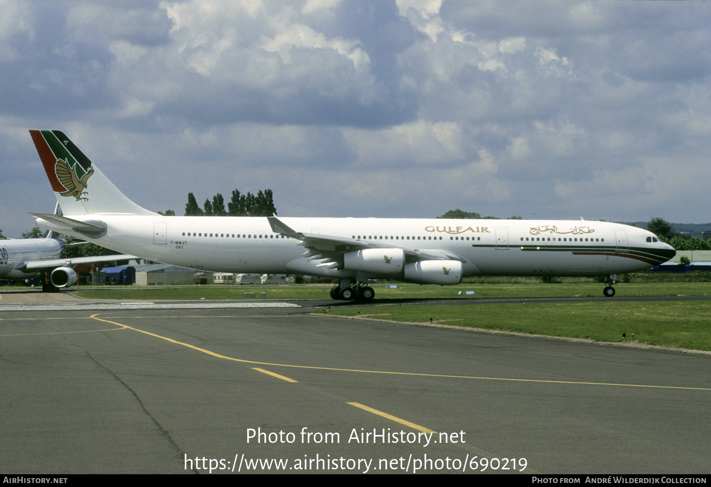 Aircraft Photo of F-WWJT | Airbus A340-312 | Gulf Air | AirHistory.net #690219