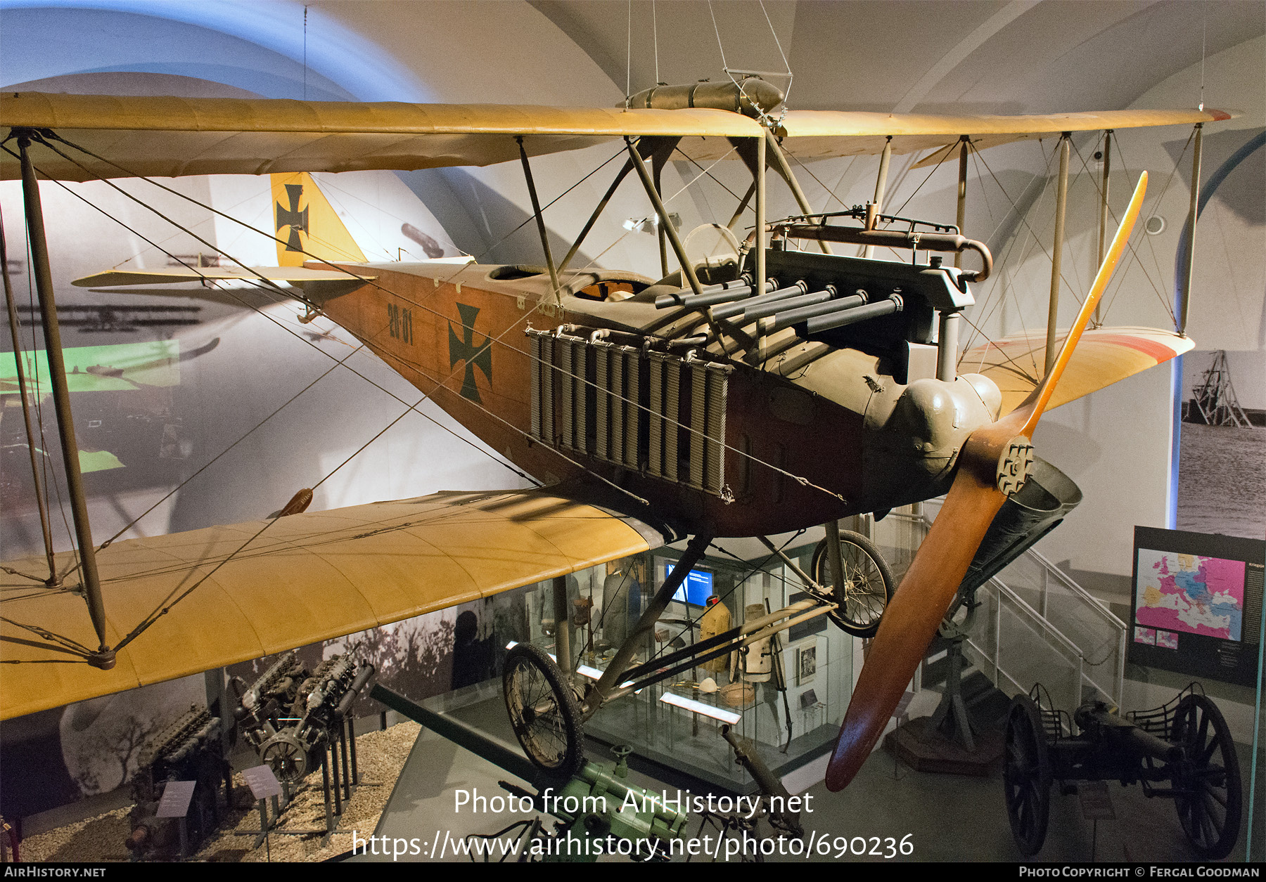 Aircraft Photo of 20.01 | Albatros B.II | Austria-Hungary - Air Force ...